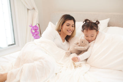 Bamboo Blanket Oversized Queen - Pristine White
