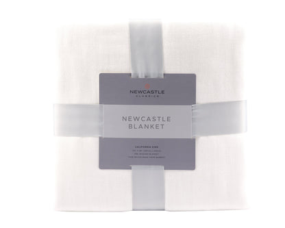 Bamboo Blanket Oversized Queen - Pristine White