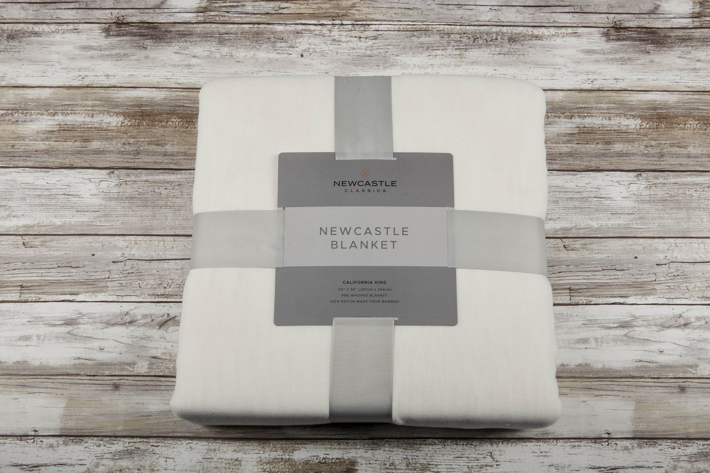 Bamboo Blanket Oversized Queen - Pristine White