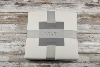 Bamboo Blanket Oversized Queen - Pristine White