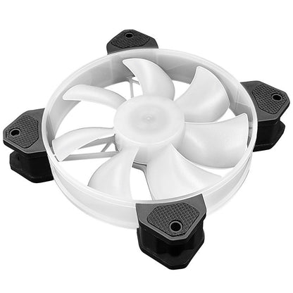 12cm Rgb 5v Pwm 3+4pin Case Fan Quiet Pc Radiator Cpu  Cooler  Argb Sync With Motherboard  Fans 3+4PIN