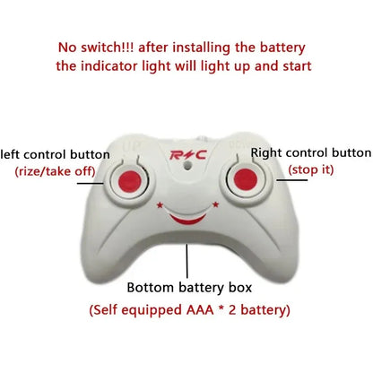 Rechargeable Mini RC Drone for Kids-2