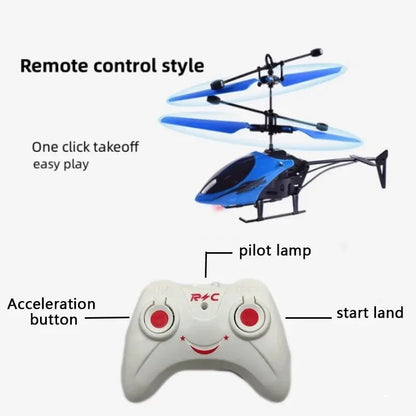 Rechargeable Mini RC Drone for Kids-1
