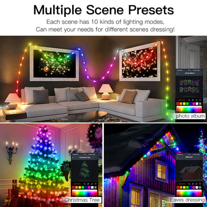 20M Smart Bluetooth Addressable LED Christmas Lights-4