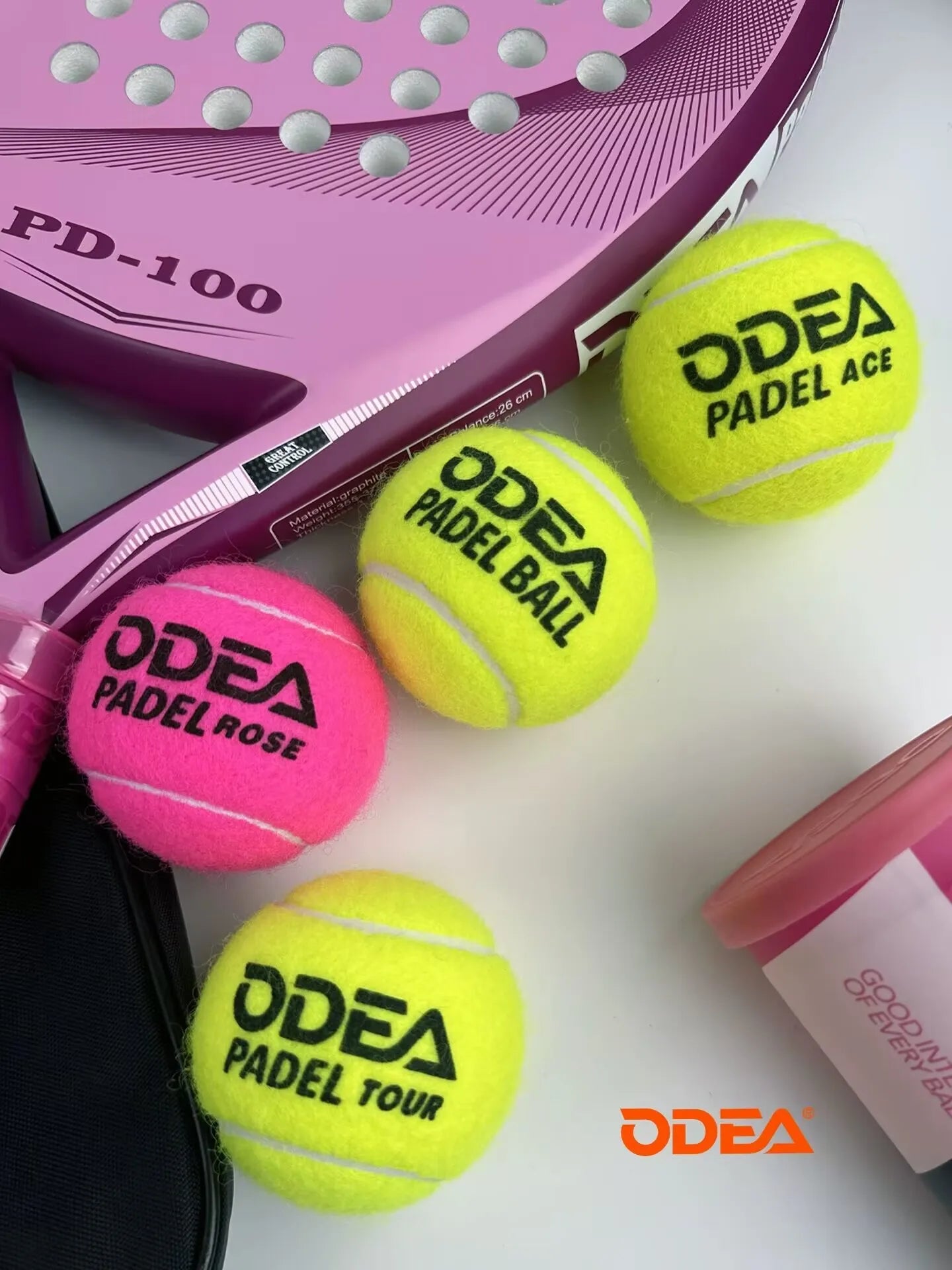 Odea Profession Tennis Padel Balls Match Ball PADEL BALL Cage Tennis High Elasticity Durable Training Ball