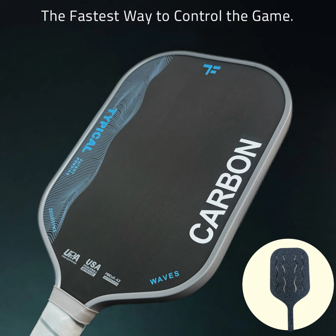 2026 T700 Carbon Fiber Pickleball Paddle – 16mm High Density Foam Core