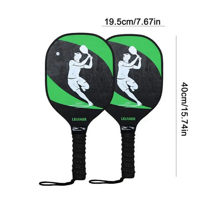 Pickle Ball Paddles 2 Pieces Pickle Ball Racquets Pickleball Paddles With Cushion Comfort Pickleball Racquet Grip Including 2