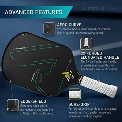 Jardim Hyperion CFS Pickleball Paddle - USAPA Approved for Tournament Play - Carbon Fiber Pickle  Racket - Available in 16mm and