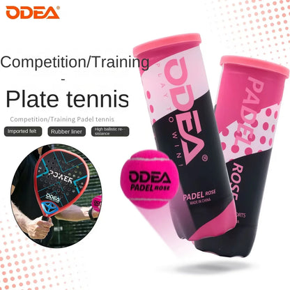 Odea Profession Tennis Padel Balls Match Ball PADEL BALL Cage Tennis High Elasticity Durable Training Ball