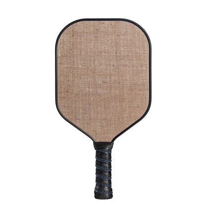 Pickleball Paddles Flax Fiber+Carbon Fiber Surface Polypropylene Honeycomb Inner Core Pickle Ball Racket with Comfortable Grip