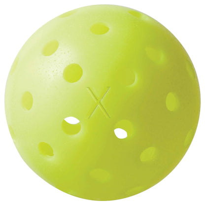 Outdoor Yellow Pickle Balls 6-Pack Paddle Ball Regular Size Great addition to your pickle ball set