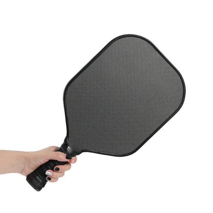 Pickleball Paddle Carbon Fiber Polypropylene Honeycomb Racket Textured Surface Pickle Ball Racquet with Comfort Grip