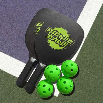 Paddles For Pickleball Soft Lightweight Pickle Ball Paddles Set Sports Accessories With Anti Slip Grip Quiet Pickleball Racket