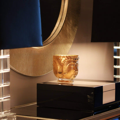 Thompson Ferrier 24K Gold Clear Glass Buddha Royale