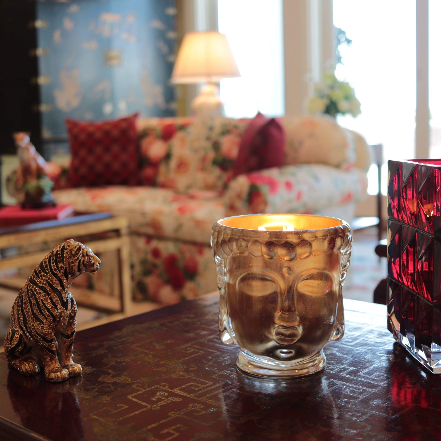 Thompson Ferrier 24K Gold Clear Glass Buddha Royale