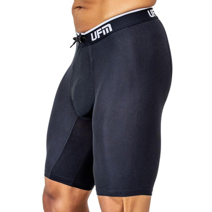 REG Support 9 Inch Boxer Briefs Bamboo (Viscose)/ Spandex - in Black