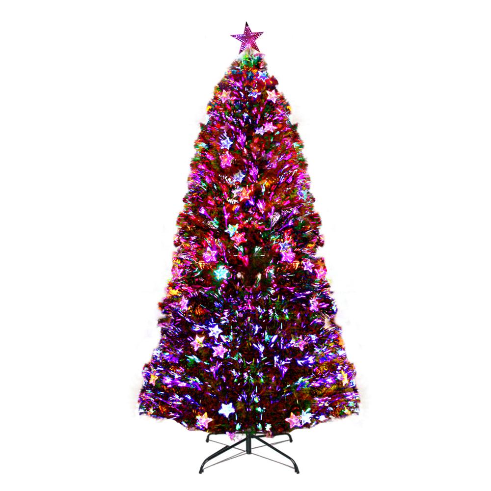 Jingle Jollys 1.8M 6FT LED Christmas Tree Xmas Optic Fiber Multi