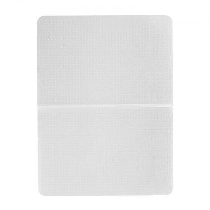 Chair Mat, 60 x 46-inch Office Chair Mat for Low Pile Carpeted Floors, Clear Floor Protector Rug with Studded, Non-Slip & Easy to Clean, Smooth Glide Under Desk Rug for Home Office (Rectangular)