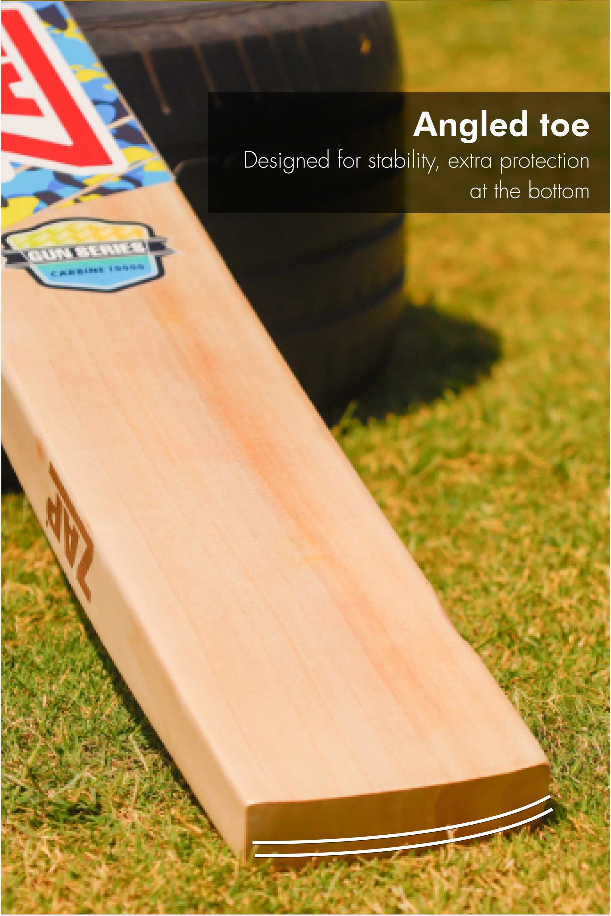 ZAP Gun Carbine 10000 English Willow Cricket Bat (Grade 2)-1