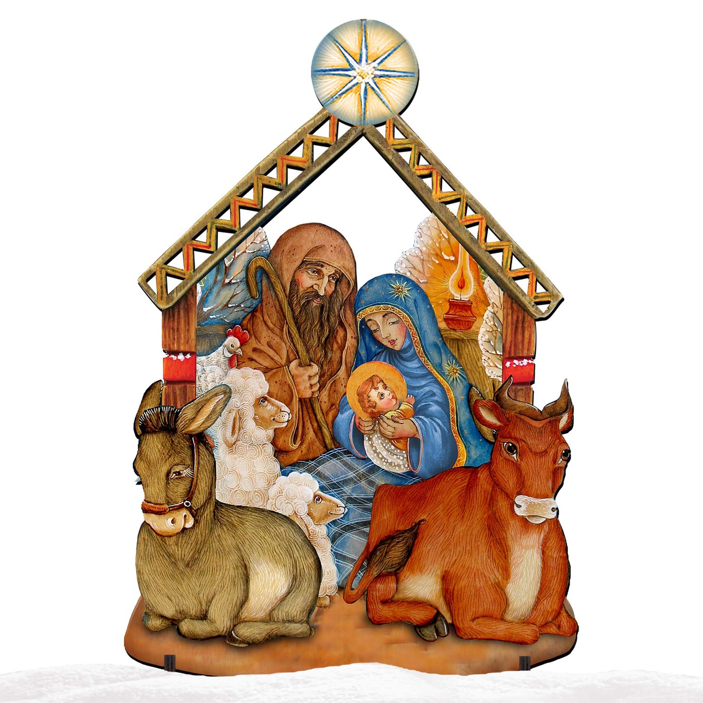 Nativity Outdoor Décor by G. DeBrekht - Nativity Holiday Décor - 8114030F-4