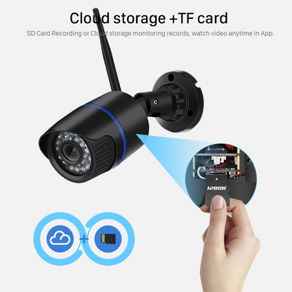 1080P HD Wireless Security Indoor Outdoor Waterproof Camera