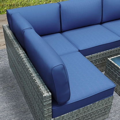 Water-Resistant Outdoor Cushions for Patio Furniture Sets-4