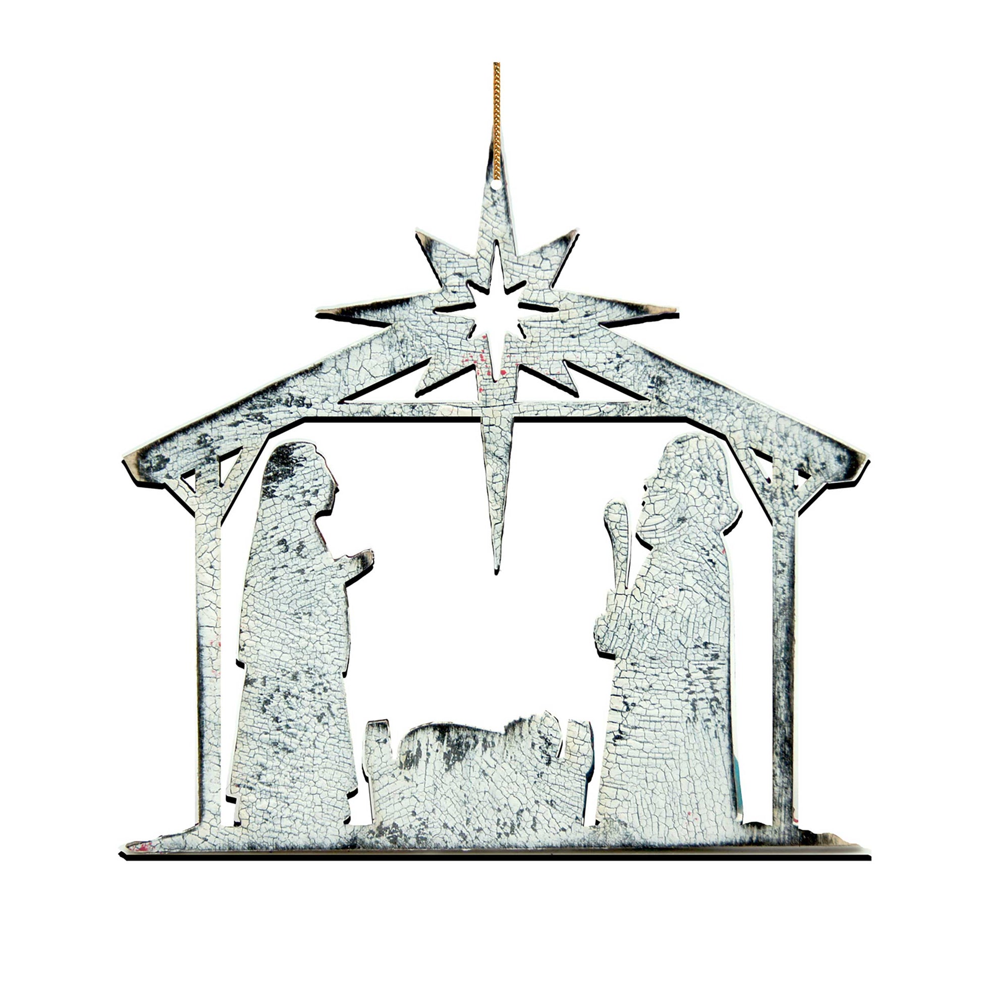Rising Star Nativity Door Decor by G. DeBrekht - Nativity Holiday Decor - 8198851H-4