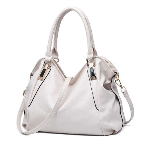 (5 Colors Available) Western High Fashion Elegant Casual Design Women PU Tote Bag/ Shoulder Bag