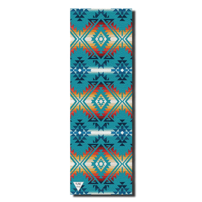 Jerome Turquoise Yoga Mat – 6 mm Extra Thick, Double-Sided Non-Slip, Eco-Friendly PER with Turquoise Water-Inspired Design | Yune Yoga-1