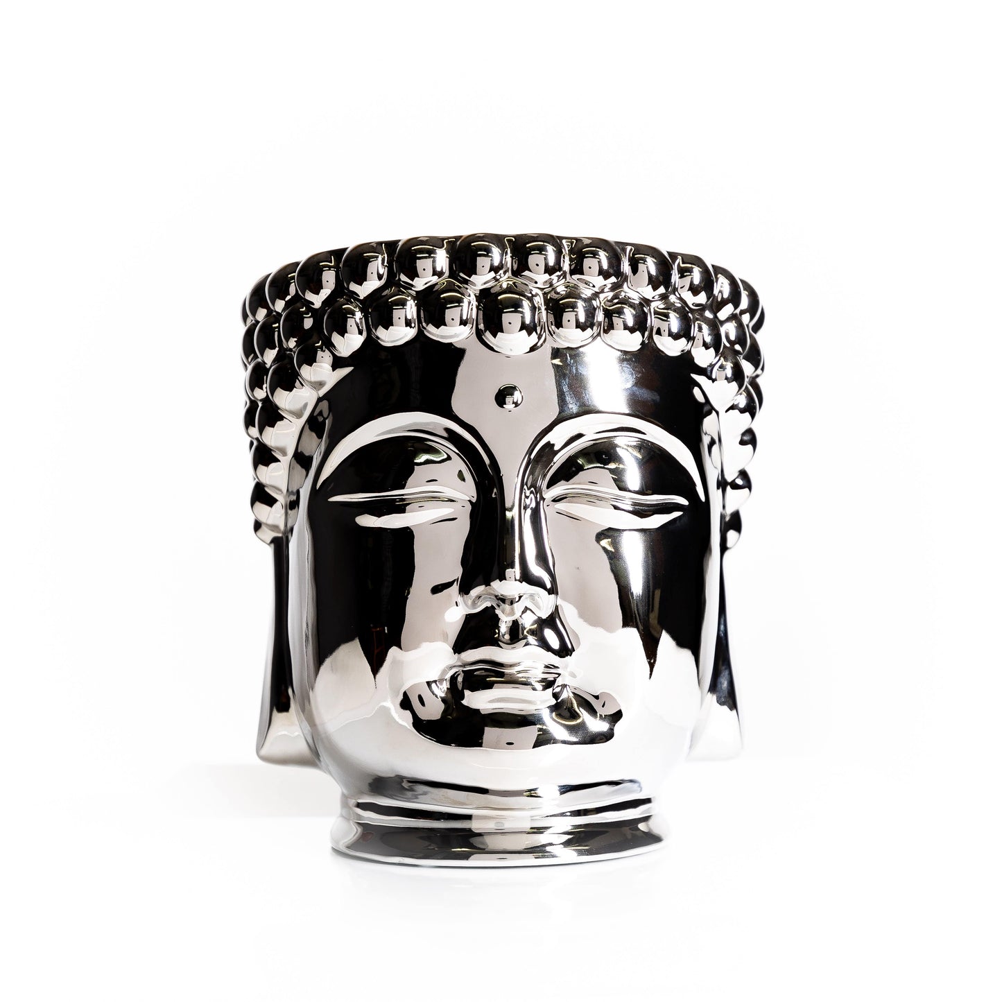 Thompson Ferrier Silver Grande Buddha Candle